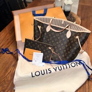 Authentic monogram mm neverfull